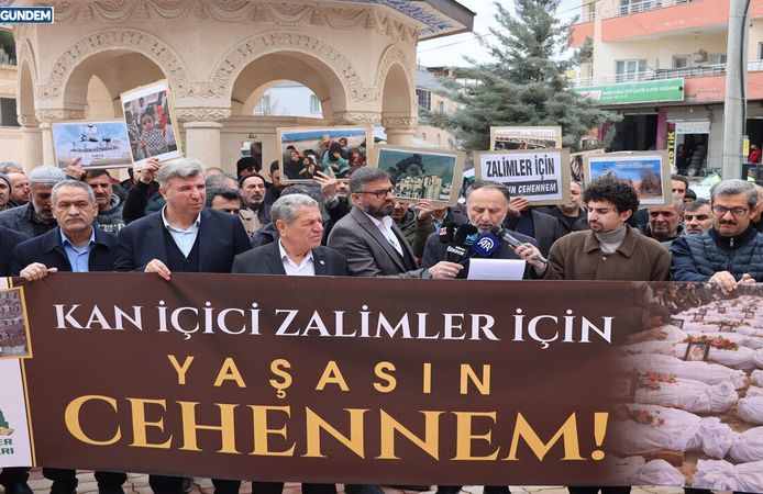 Midyat’ta ABD ve İsrail’in İran’a yönelik saldırıları protesto edildi