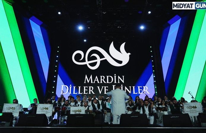 Mardin Diller ve Dinler Korosu’ndan Kültür Yolu Festivali’nde Müzik Ziyafeti