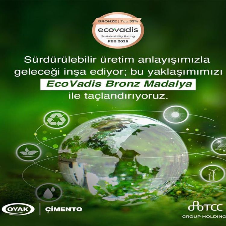 OYAK Çimento’ya Küresel Sürdürülebilirlik Onayı