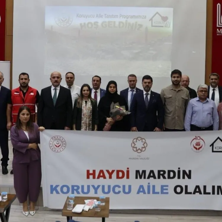 Mardin'de koruyucu aile farkındalığı programı