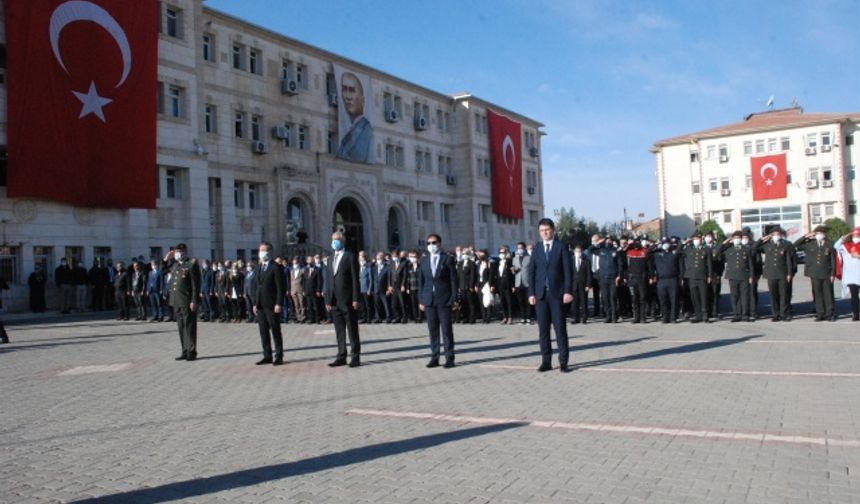 Atatürk, ölümünün 83. Yıl dönümünde Midyat’ta anıldı