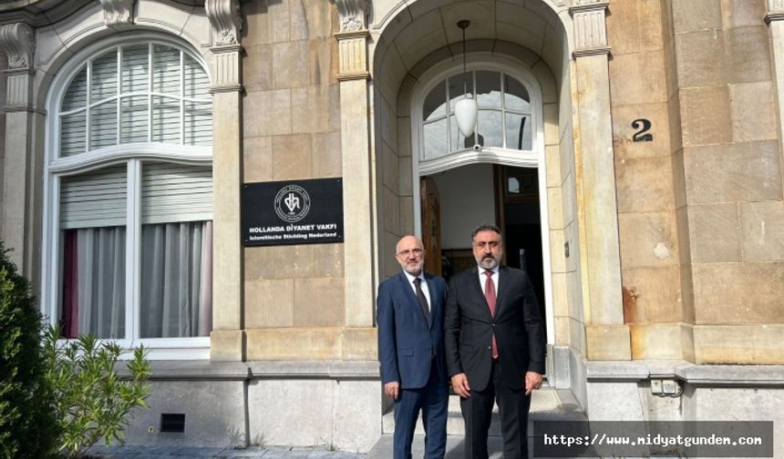 MAÜ Rektörü Özcoşar Hollanda’da Eğitim Gündemli Üst Düzey Görüşmeler Gerçekleştirdi
