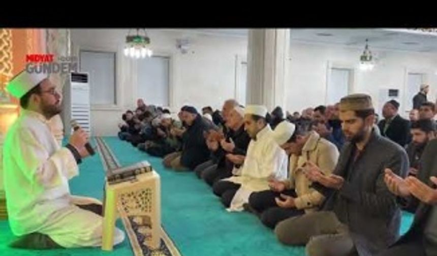 Midyat’ta İsveç'te Kur'an ı Kerim yakılması kınandı