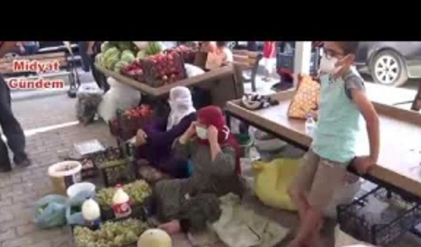 Midyat’ta Organik Köy Ürünleri Pazarı Açıldı