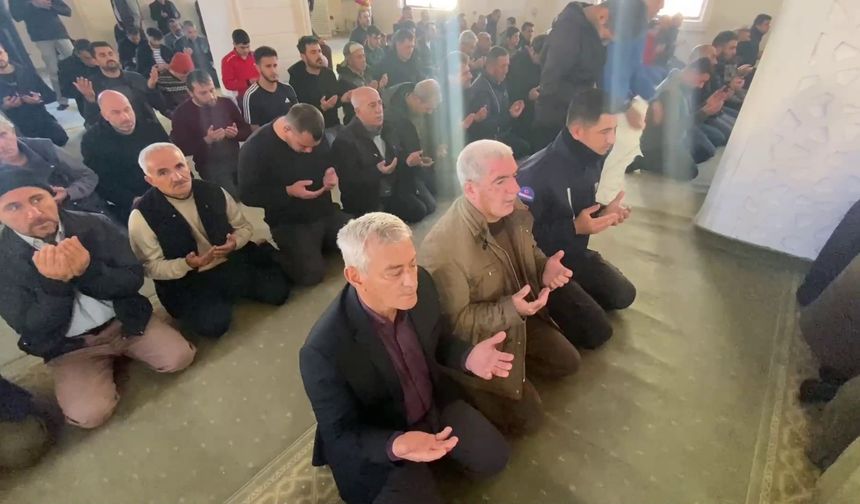 Midyat'ta Filistinliler için dualar edildi