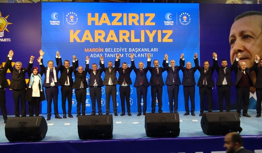 AK Parti'nin Mardin adayları belli oldu