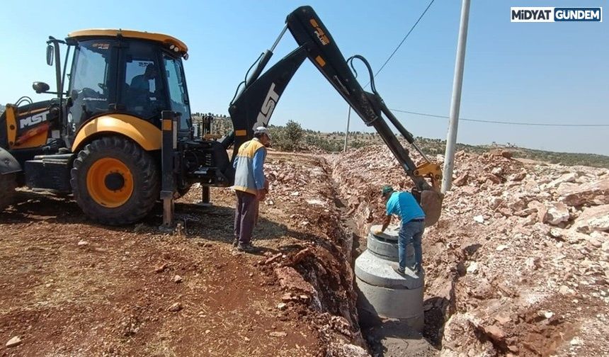 Dargeçit'te  Altyapı Çalışmaları Tamamlandı