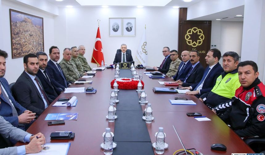 Mardin'de Yılbaşı Tedbirlerinde 6 Bin Polis ve Asker ile 917 Araç Görev Yapacak