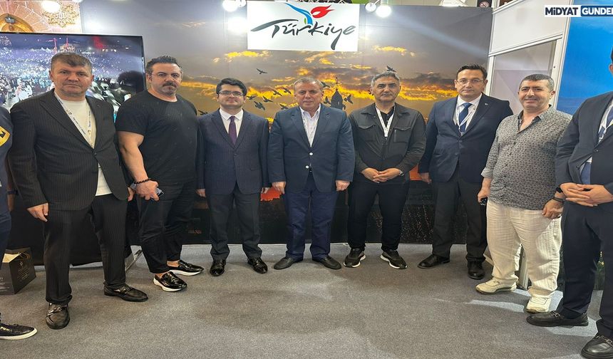Başkan Şahin, ITB China 2025 Fuarı’nda Midyat’ı Temsil Etti