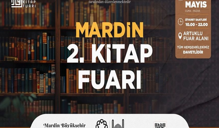 Mardin 2. Kitap Fuarı Kapılarını Açıyor