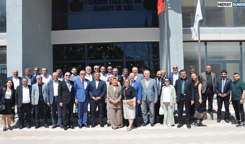 Mardin’e Hızlı Demiryolu İçin Lobi Faaliyetleri