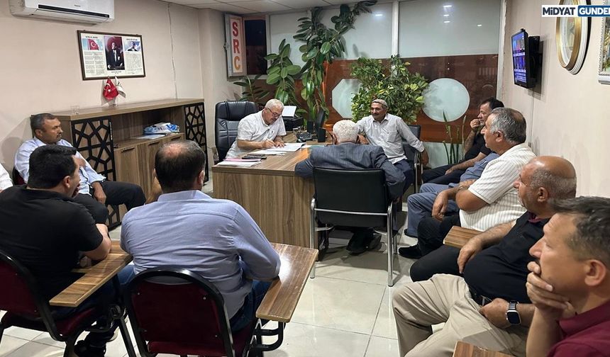 Midyat Özel Halk Otobüsleri Derneği'nde Aydın Güven Tazeledi