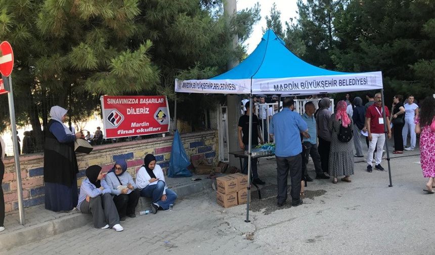 Mardin Büyükşehir’den YKS Adaylarına Tam Destek