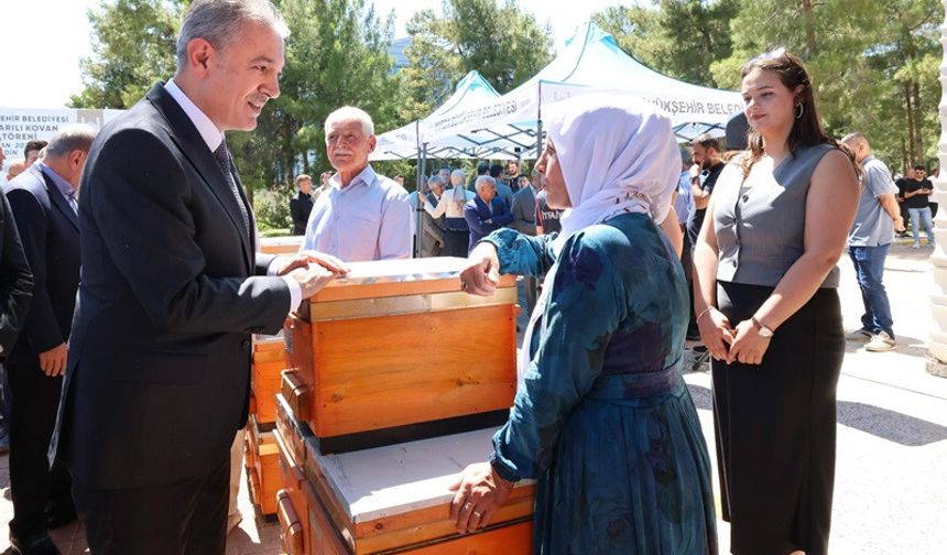 Mardin’de 4 Bin Arılı Kovan Üreticilere Dağıtılıyor
