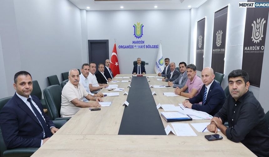 OSB Yönetim Kurulu Toplantısı gerçekleştirildi