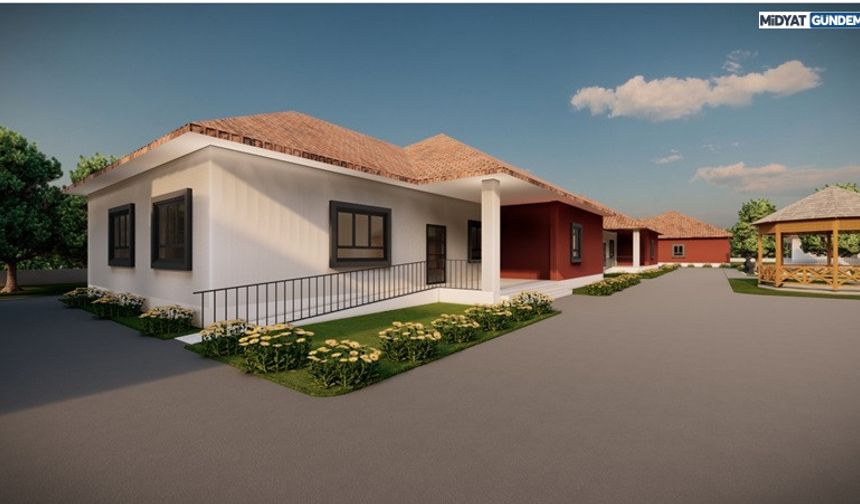 Vali Akkoyun, Mardin Çocuk Evleri Sitesi İnşaatında İncelemelerde Bulundu