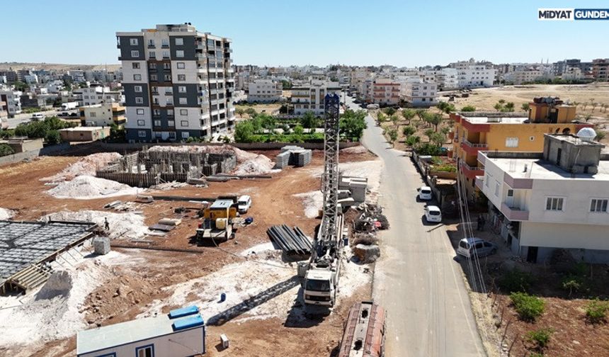 Midyat'ta Sondaj Kuyusu ile Su Kapasitesi Artırıldı