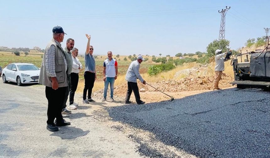 Savur’da Ulaşım Seferberliği: Üçkavak–Kayaüstü Yoluna Asfalt