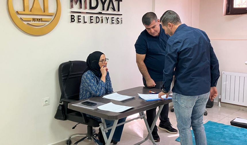 Midyat Belediyesi Zabıta Alımı Başladı