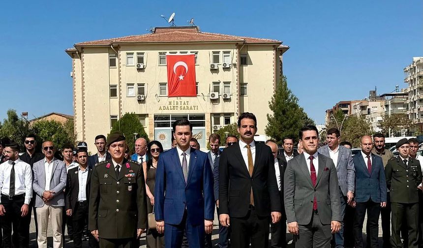 Midyat’ta 19 Eylül Gaziler Günü Coşkuyla Kutlandı