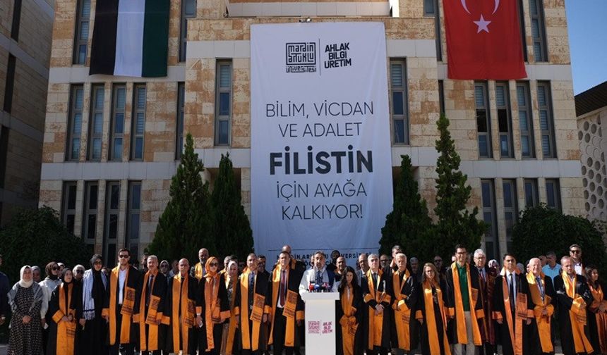 Artuklu Üniversitesi’nden Soykırıma Karşı “Akademik Sumud” Çağrısı