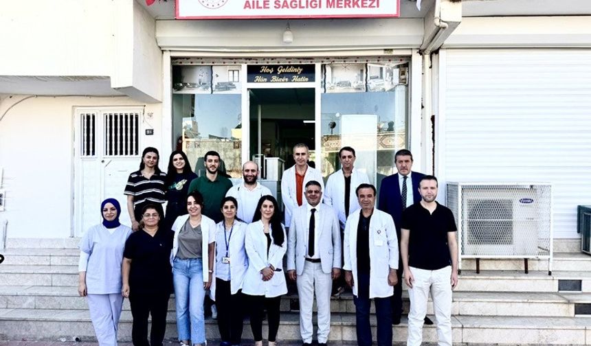 Dr. Saffet Yavuz’dan Nusaybin’de Sağlık Merkezi Ziyareti