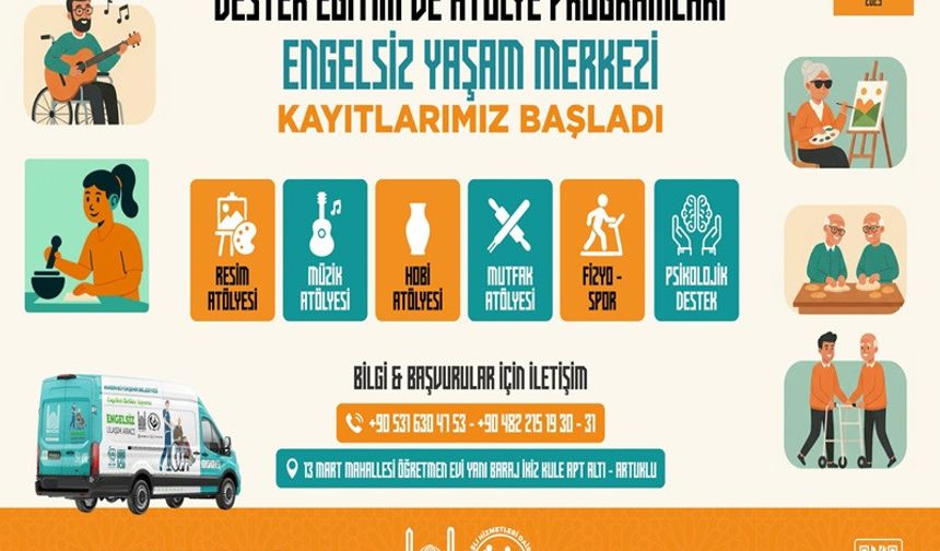 Engelsiz Yaşam Merkezi’nde Yeni Dönem Kurs Kayıtları Başladı