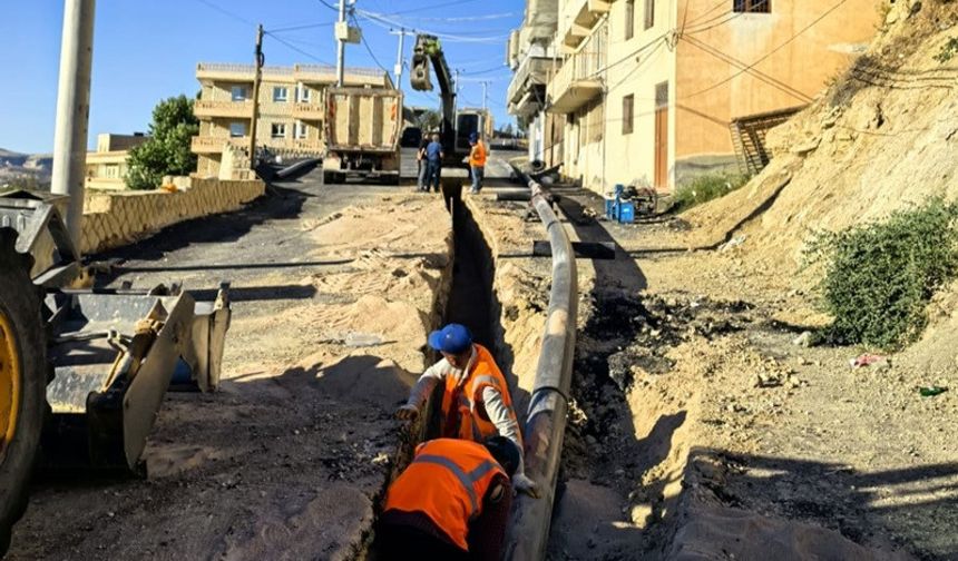 Koyunlu Ana İsale Hattında İlk Su Verildi