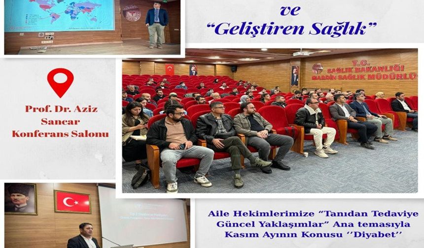 Aile Hekimlerine Diyabet Odaklı "Güncel Yaklaşımlar" Eğitimi