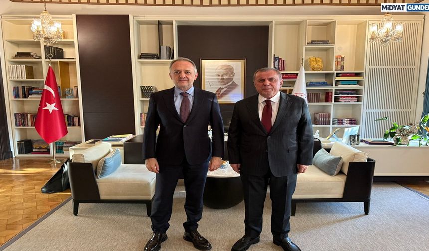 Başkan Şahin’den Ankara’da Önemli Temaslar