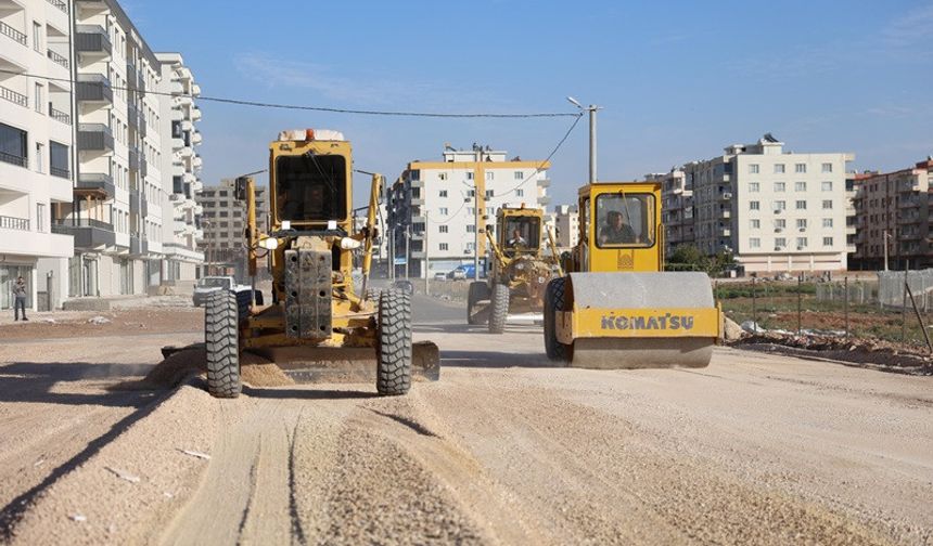 Nusaybin’e Çevre Yolu Yapıyor