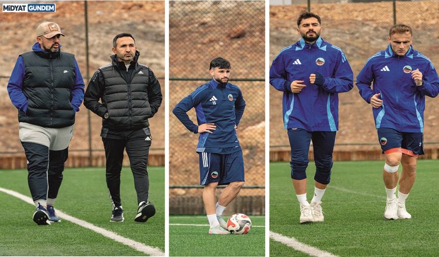 Mardin 1969 Spor'da Kahramanmaraş İstiklal Spor mesaisi başladı