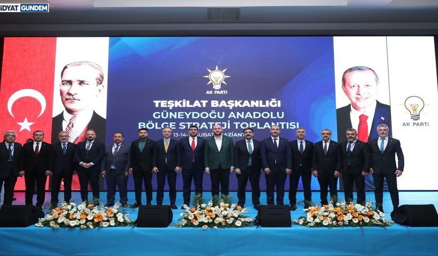 AK Parti’den Güneydoğu’ya Strateji Mesajı