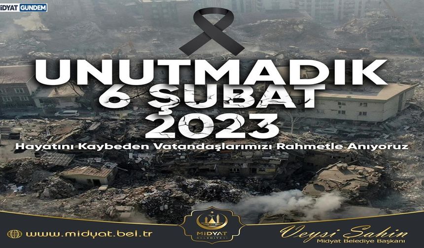 Başkan Şahin, "Milletimizin Feraseti ve Devletimizin Gücüyle Yaraları Sarıyoruz"