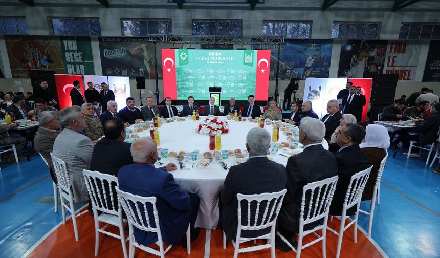 Derik’te Gönülleri Buluşturan İftar