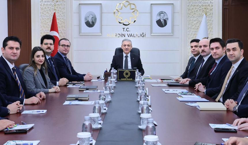 Mardin’de Güvenlik ve Yatırımlar Masaya Yatırıldı