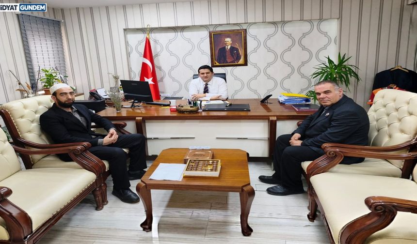 TEM-DER Midyat Şubesi’nden Vali Yardımcısı Şenay’a Ziyaret