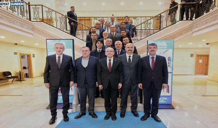 Bakan Mehmet Şimşek Midyat'ı Ziyaret Etti