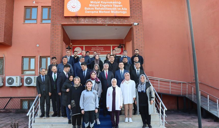 Bakan Yardımcısı Tarıkdaroğlu, Midyat’ta Temaslarda Bulundu