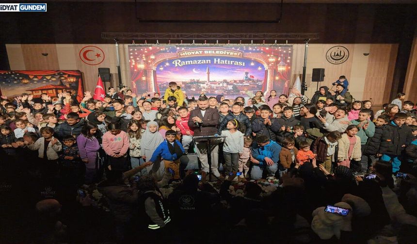 Kavuklu ve Pişekâr Midyatlı Minikleri Coşturdu