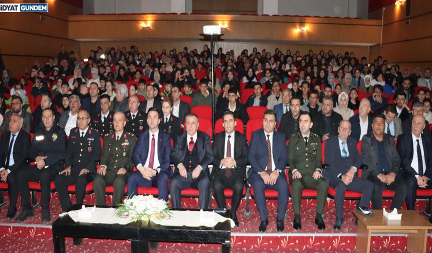 Midyat’ta İstiklal Marşı’nın kabulünün 105. yılı anıldı