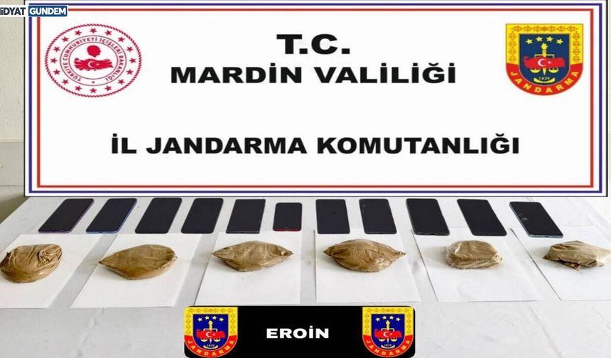 Nusaybin’de Mezarlıkta Uyuşturucu Operasyonu
