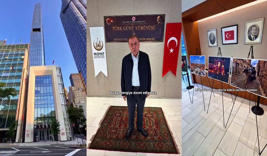Midyat’ın Kadim Kültürü New York’ta Dünyaya Tanıtılıyor: Başkan Veysi Şahin ABD’de