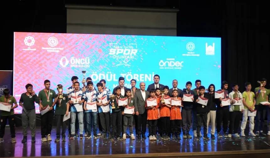 Mardin'de ilk İmam Hatip Spor Oyunları tamamlandı