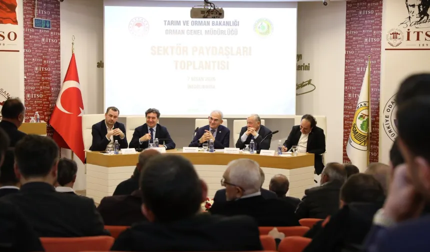 Orman ürünleri sektörü İnegöl'de buluştu
