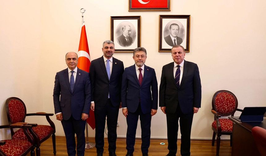 Mardin Heyetinden Tarım ve Orman Bakanı Yumaklı’ya Ziyaret