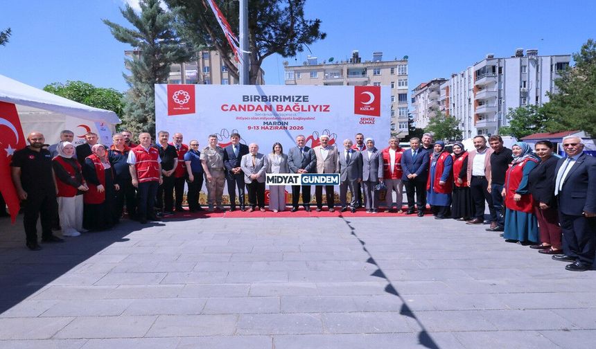 Mardin’de Geleneksel 3. Kan Bağışı Kampanyası Başladı