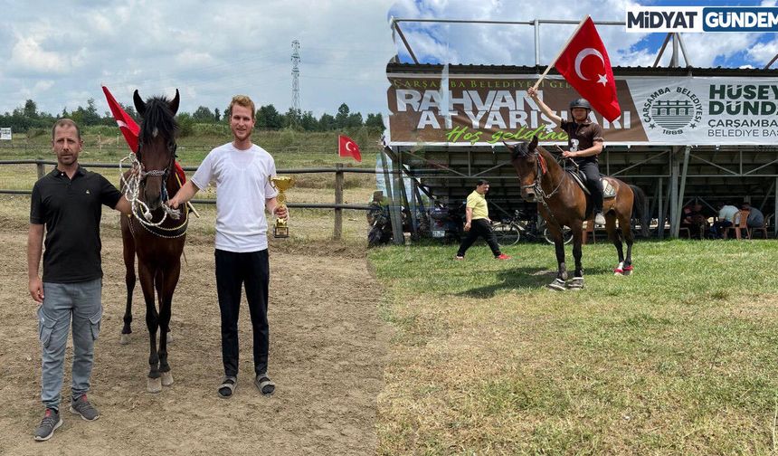 Midyat'ın Gururu: BABAALİ, Rahvan At Yarışları'nda Çifte Şampiyonluk Kazandı