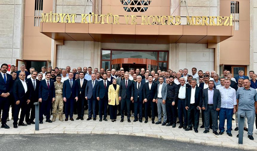 Muhtarlar Akademisi’nin 3. Etabı Midyat’ta Gerçekleştirildi