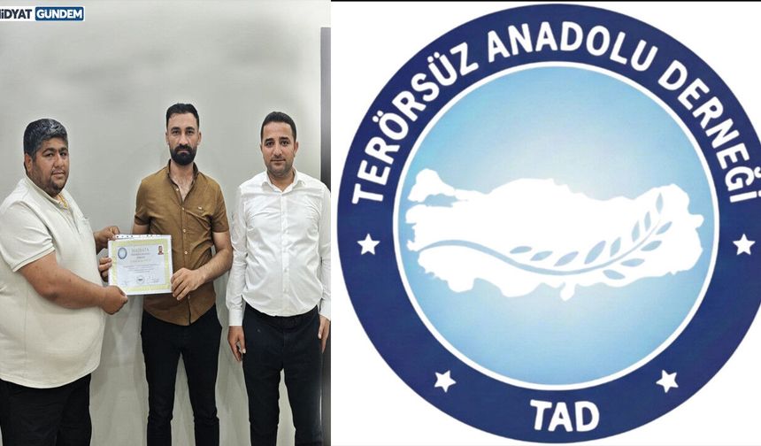 Terörsüz Anadolu Derneği Şırnak İl Başkanlığına Kahraman Oktay Atandı